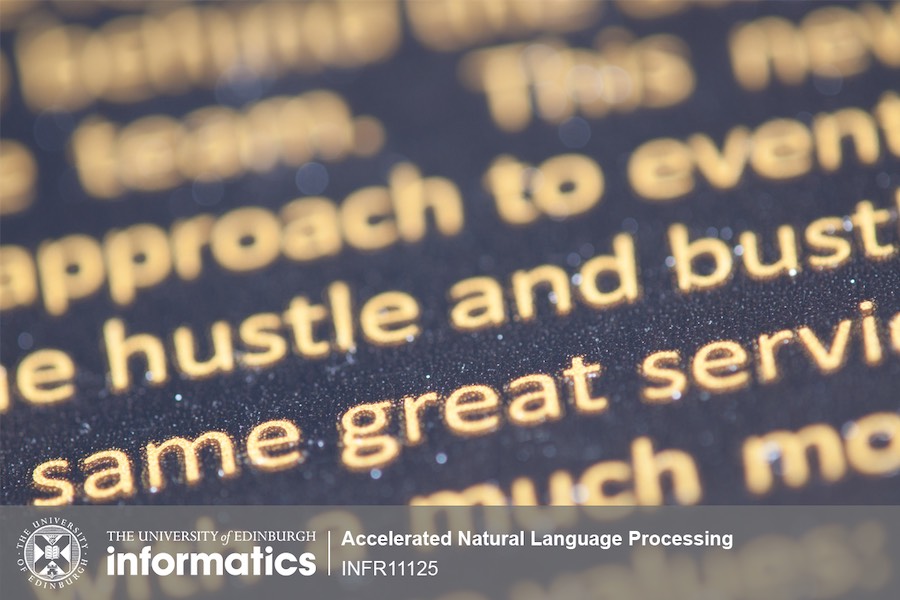 Decorative image for Accelerated Natural Language Processing